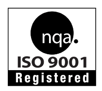 BG Peck is ISO 9001 Registered and certified